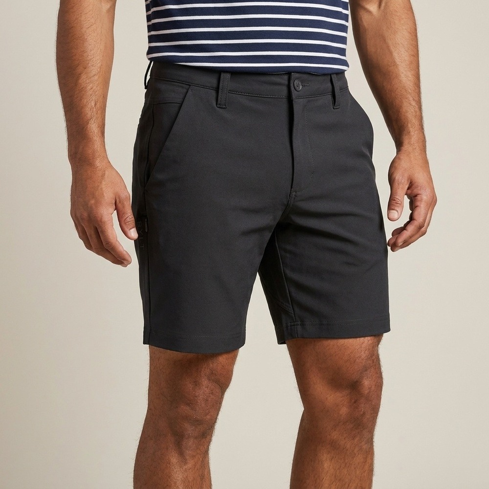 BYLT‎ Premium Basics Mens Everyday Shorts NavySize 30 7 In Inseam Stretch Tech